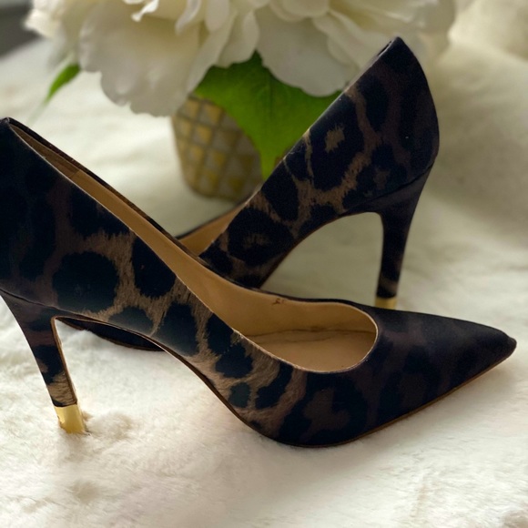Leopard Print Heels - Picture 3 of 4